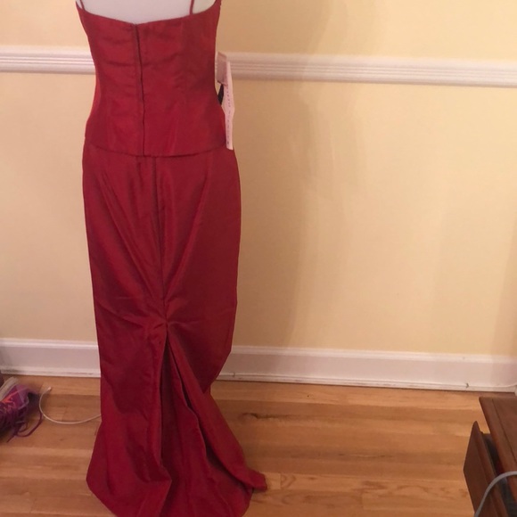 NWT Laundry by Shelli Segal 2-piece Formal gown 8P - Picture 2 of 8